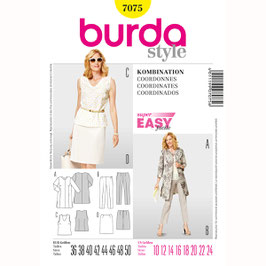 Burda patroon nr: 7075