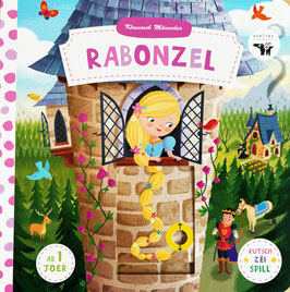 Neit Pappbillerbuch: D'Rabonzel (Serie: Klassesch Märercher)