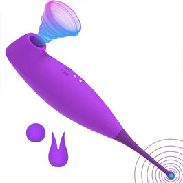 Succionador 3n1 con Vibrador de Punto