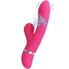 Vibrador Rabbit con Succionador