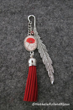 Marque-page"Coquelicot"