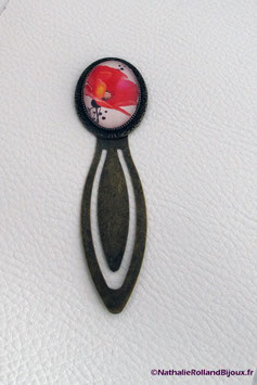 Marque-page"Coquelicot"