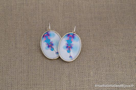 Boucles "orchidée bleue"