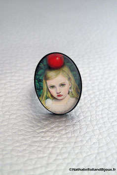 Bague "Fille pomme"