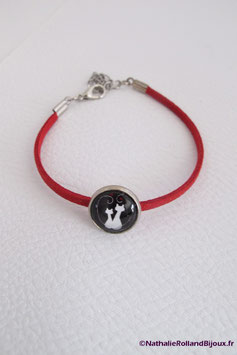 Bracelet "chat noir"