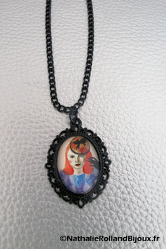 Collier "Femme rousse"