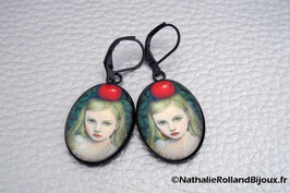 Boucles "Fille pomme"