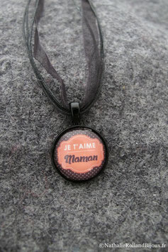 Collier "je t'aime maman"