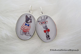 Boucles "Animaux fun"