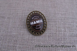 Broche "ma petite mamie adorée"