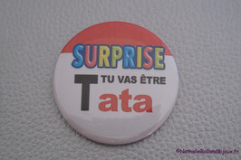 Magnet"Surprise tu vas être tata"