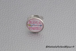 Bague "believe in yourself"