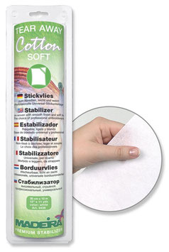 Cotton soft Stickvlies Rolle