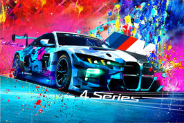 BMW 4 Series - Acrylglas Direktdruck (120 x 80 cm) 3 Exemplare, nummeriert und signiert.