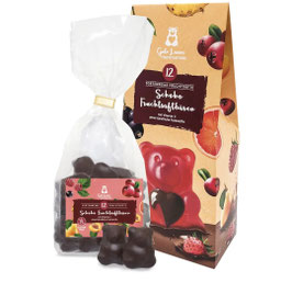 SCHOKOLADEN-FRUCHTSAFTBÄREN  ( GLUTENFREI )