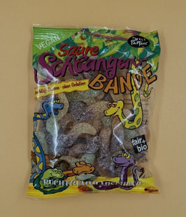 WELTPARTNER  FRUCHTGUMMI " BIO-SAURE SCHLANGEN BANDE "