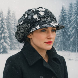 Damenballonmütze Wintermütze Schirmmütze Lola