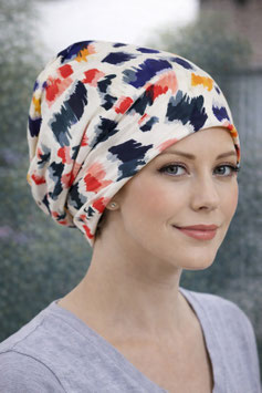 Beanie Mütze leicht Farbkleks