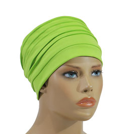 Chemo Mütze Nahtmütze grün Anela