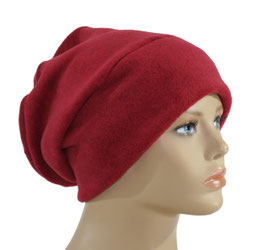 Fleece Mütze rot Romi