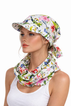 Schirmmütze Loop Schal Set Kiki
