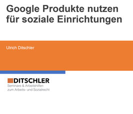 Google Produkte nutzen für soziale Einrichtungen - Nr. 753