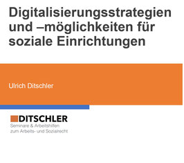 Digitalisierungsstrategien für soziale Einrichtungen - Nr. 751