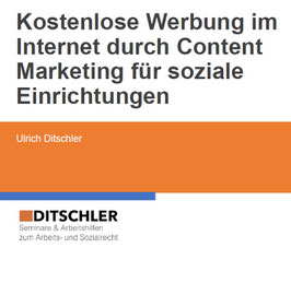 Kostenlose Werbung im Internet durch Content Marketing für soziale Einrichtungen - Nr. 750