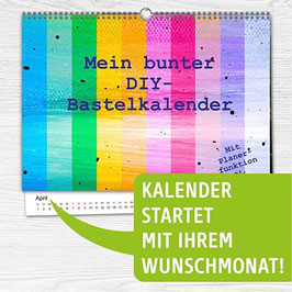 Mein bunter DIY-Bastelkalender (Start-Now-Kalender 2023/24)