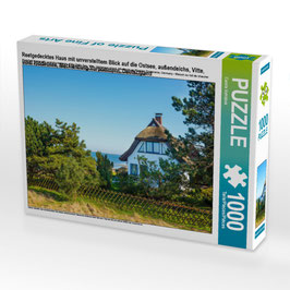 Puzzle "Reetgedecktes Haus auf Hiddensee"