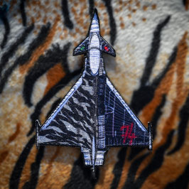 Patch Silhouette Cyborg Tiger 2024 Stickdruck