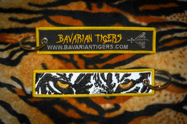 Schlüsselanhänger Bavarian Tigers gelb