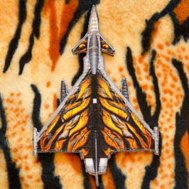 Patch Silhouette Castle Tiger 2025 Stickdruck