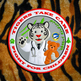 Spendenpatch Tigers take care, Fight for Children