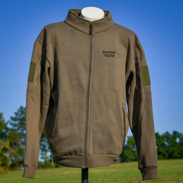 Sweatjacke oliv