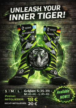 Socken Bavarian Tigers