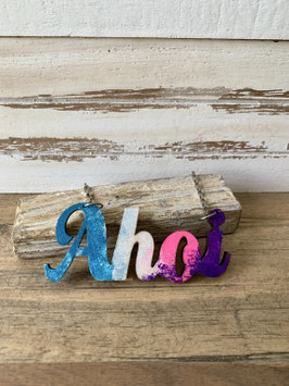 Ahoi-Kette aus Holz "Say Ahoi"