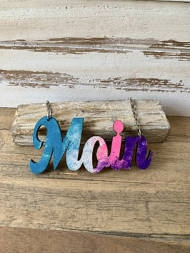 Moin-Kette aus Holz "Say Moin"