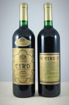 Cirò Doc Rosso Superiore Riserva 1995 - Bottiglia bordolese da 750 ml.