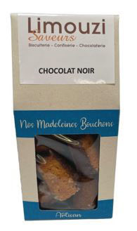 Madeleines Bouchon chocolat noir 66% 150G