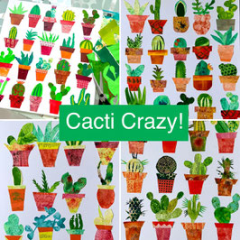 Cacti Crazy Art Workshop: Wednesday 25th October