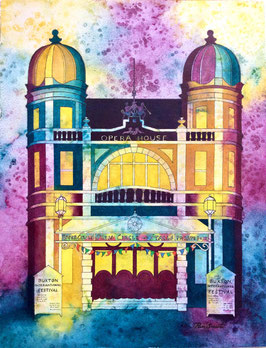 A Colourful Show At Buxton Opera House  Art Print