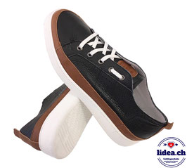 L'IDEA Sneaker 97U-1 schwarz/braun