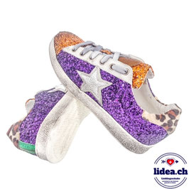 L'IDEA Sneaker 204-1 viola/orange