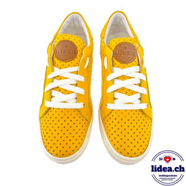 L'IDEA Sneaker 97-1 gelb foriert