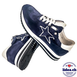 L'IDEA Sneaker 202-1 dunkelblau