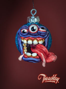 "The Dessert Monster" blueblue- Kustom Christmas Baubles