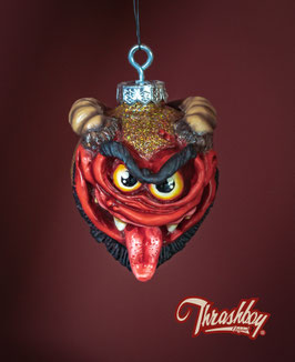 "The KrampFink" FreakyGold- Kustom Christmas Baubles