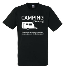 T-Shirt | Camping Definition - Wohnwagen