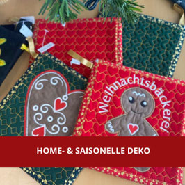 HOME- UND SAISONELLE DEKO NÄHEN